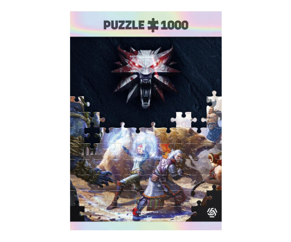 Puzzle GOOD LOOT The Witcher (Wiedźmin): Geralt & Triss in Battle Puzzle 1000